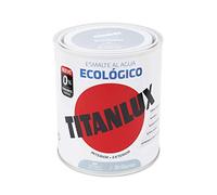 TITANLUX Esmalte al agua mulisuperficie, Gris Perla, 750 ml