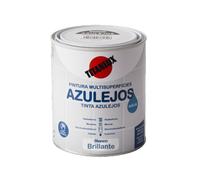 TITANLUX Esmalte Azulejos al Agua Brillante Blanco 750 ml