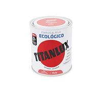 Titanlux Esmalte Ecológico Acrílico Mate 750 ml (Rojo Carruajes 0553)