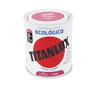 Titanlux Esmalte Ecológico Acrílico Mate 750 ml (Rosa Frambuesa 0552)