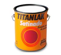 TITANLUX Esmalte Laca Poliuretano Satinado Blanco Titanlak 4 Lt