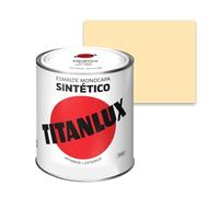 Titanlux Esmalte sintético brillante Crema 750 ml