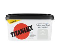 Titanlux - Pintura Plástica Cobertura Total Cubeta 4L (1035 Gris Selene)