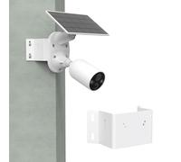 TIUIHU Soporte de esquina para TP-Link Tapo TC82 KIT/TC90 KIT/A201 panel solar/C660 KIT/C615F KIT/C411 KIT/C630 KIT/C460 KIT/C425 KIT/TC85 KIT/C645D KIT/C610 KIT Cámara de seguridad solar al aire