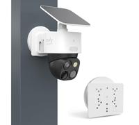 TIUIHU Soporte magnético de pared para Eufy Security SoloCam S340, soporte magnético fuerte, tornillos antioxidantes, sin necesidad de taladrar, compatible con cámaras domeCameras IP PTZ al aire libre