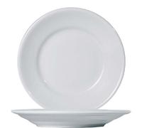 Tivoli, plato plano blanco, 17 cm - juego de 12 unidades
