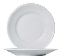 Tivoli, platos llanos blancos, 23,5 cm, juego de 12 unidades