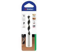 TIVOLY 10863820800 - Broca madera 3 puntas EXTRA de 8 mm largo 114 mm profundidad de corte 75 mm con mango cilíndrico (Envase de 6 pz.)