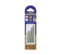 TIVOLY 10864070003 - Estuche G12 TECHNIC SLR Brocas MADERA TECHNIC GRADUADAS Ø 2-2,5-3-4-5 mm