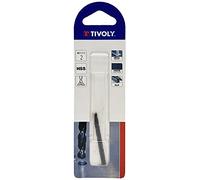 TIVOLY 11436720200 - Blister Broca HSS rectificada cilíndrica TSX Serie corta diámetro 2 mm largo 49 mm profundidad de corte 24 mm (Envase de 2 pz.)