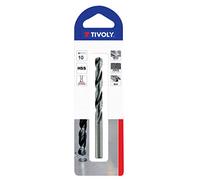 TIVOLY 11436720300 - Blister Broca HSS rectificada cilíndrica TSX Serie corta diámetro 3 mm largo 61 mm profundidad de corte 33 mm (Envase de 2 pz.)