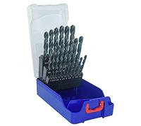 Tivoly Juego de brocas HSS 11453070017 – TSX corta, punta en cruz Ø 1>13 mm 1/2 (25 pz.)