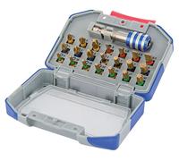 Tivoly 11521572003: Juego de 22 tornillos, estañado, que incluye: 3 piezas de cabeza plana, 3 piezas de cabeza avellanada, 7 tornillos Torx, 4 tornillos hexagonales y 4 [el tipo de tornillo restante n