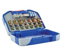Tivoly 11521572005: Juego de puntas de destornillador para tornillos de torsión, línea Diamant Technic, 22 piezas