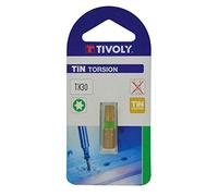 TIVOLY 11522521500 - Puntas de atornillado Torsion Tin para tornillos Torx Tx15 set destornillador