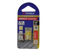 TIVOLY 11523320001 - Juego de 3 puntas de destornillador para tornillos Philips Ph1-2-3