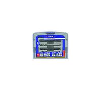 Tivoly Juego de machos de roscar 11900170033 TF4 – 4 unidades DIN 352 M4–M10 y 4 brocas HSS