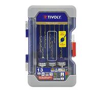 Tivoly 11900770001 Ranger 13 cajas de taladro HSS + topes especial para terraza