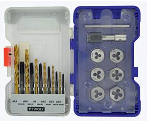 Tivoly 11900970015 - Maletín para Tarauds y ranura, 19 unidades MTF19 RANGER SET