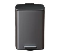 tjFYBp44b Papeleras Papelera De Reciclaje Con Pedal Tapa Y Cubos Interiores Manos Libres(Negro,20L)