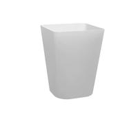 tjFYBp44b Papeleras Recipiente for Residuos Abierto Bote De Basura Interior Ket for Oficina En Casa(Blanco,Pequeño)
