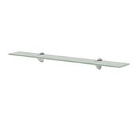 TJROO Estante de baño de cristal templado esmerilado 70 x 20 cm grosor 8 mm elegante estante de pared multiusos flotante salón dormitorio para guardar bolas de algodón