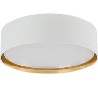 TK Lighting Bilbao plafón 4x15 W blanco-oro 3433