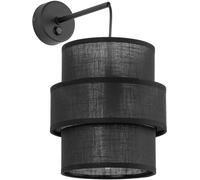 TK Lighting Calisto lámpara de pared 1x15 W negro 5955