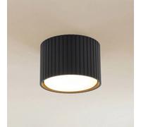 TK Lighting Downlight Ferro, negro, plástico, 6 cm de altura, GX53