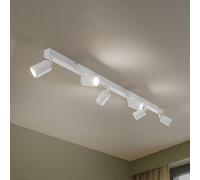 TK Lighting Downlight Top, blanco, 127 cm, 6 luces, metal, GU10