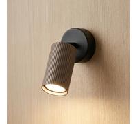 TK Lighting Downlight Tune, 1 luz, marrón, metal, Ø 15 cm, GU10