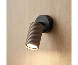 TK Lighting Downlight Tune, 1 luz, marrón, metal, Ø 15 cm, GU10