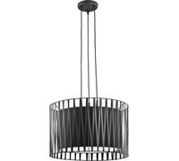 TK Lighting Harmony lámpara colgante 3x25 W negro 1655