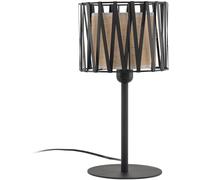 TK Lighting Harmony lámpara de sobremesa 1x15 W negro-marrón 5889