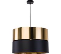 TK Lighting Hilton lámpara colgante 1x25 W negro-oro 4346