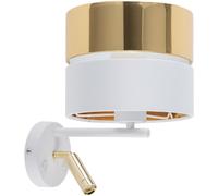 TK Lighting Hilton lámpara de pared 2x W blanco-oro 5361