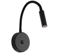 TK Lighting Lagos lámpara de pared 1x6 W negro 10200