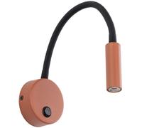 TK Lighting Lagos lámpara de pared 1x8 W negro-rojo 11448