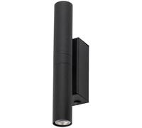TK Lighting Lagos lámpara de pared 2x8 W negro 10184