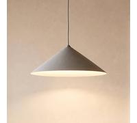 TK Lighting Lámpara colgante Lume L, color gris-beige, metal, Ø 40 cm, GX53