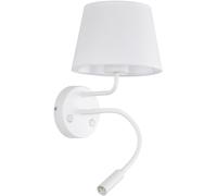 TK Lighting Maja lámpara de pared 2x15 W blanco 10080