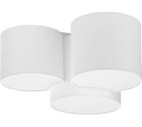 TK Lighting Mona plafón 3x15 W blanco 3441