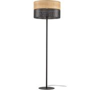 TK Lighting Nicol lámpara de pie 1x15 W negro-madera 5123