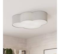 TK Lighting Cloud plafón 4x15 W blanco-gris 3145