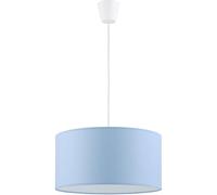 TK Lighting Rondo lámpara colgante 1x15 W blanco-azul 3232