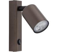 TK Lighting Top lámpara de pared 1x10 W marrón 4872