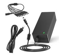 TKDY - Fuente de alimentación CCTV 12V 5A 12V 5A para cámara de seguridad con cable divisor de alimentación de 8 vías, compatible con cámaras Lorex, Samsung, Q-See, Night Owl, Swann, Annke IP y
