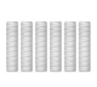 Tlilyy Cartucho de Filtro de Agua para Sedimentos de 10 Micras de Cuerda, Paquete de 6, FiltracióN de Sedimentos para Toda la Casa, Universal