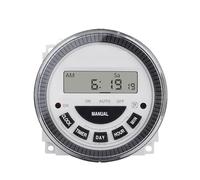 TM619 AC 220V 230V 240V Digital LCD temporizador de potencia programable interruptor de tiempo relé 1 Uds(With 4 wires)