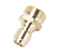 TMTGTS Grifo de alta presión AG 22 mm acoplamiento rápido roscado de tubería de rosca, adaptador de anillo de compresión para lavar coches, pistolas de limpieza